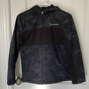 LIKE NEW! Boys Free Country Camo Jacket